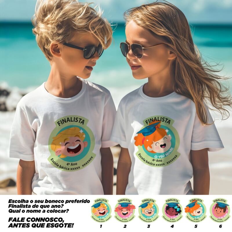 T-shirts Finalistas