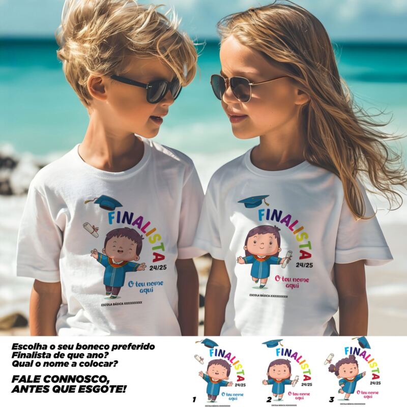 T-shirts Finalistas