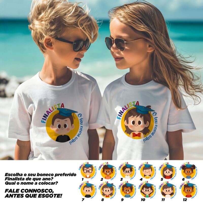 T-shirts Finalistas