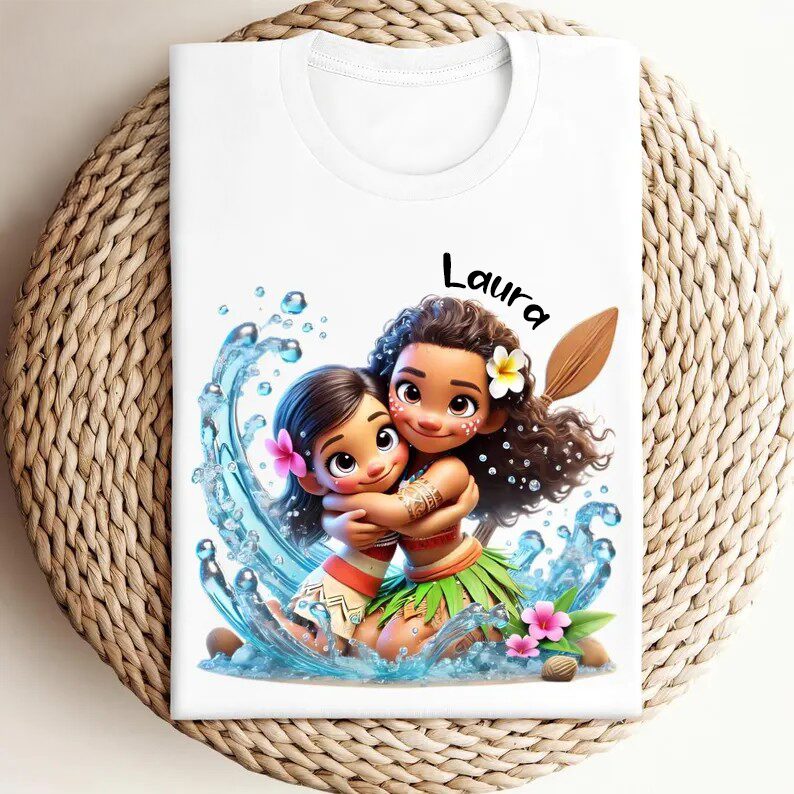 T-shirt várias personagens